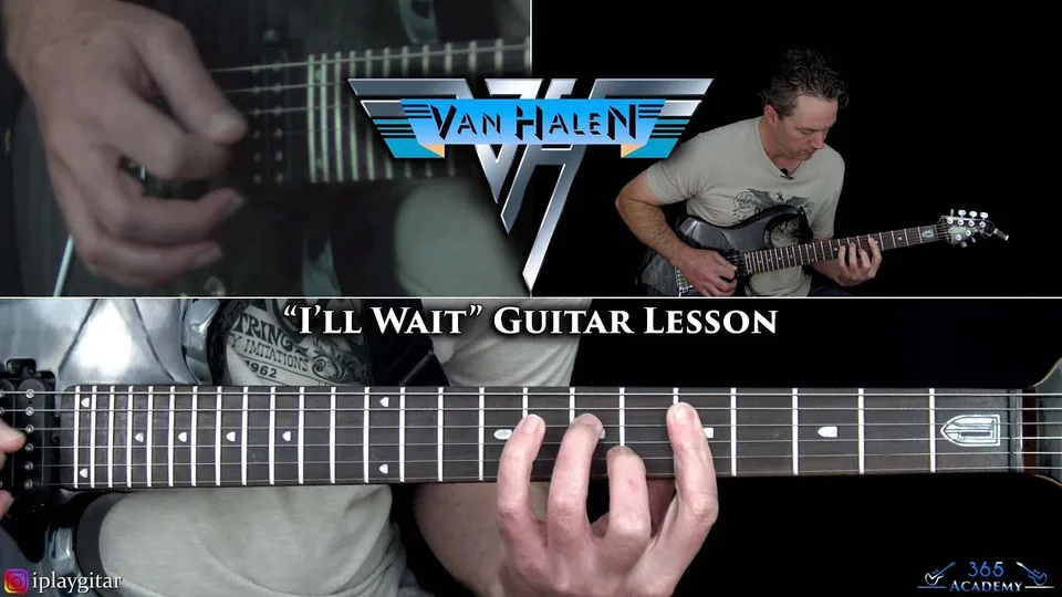 Van Halen - I'll Wait guitar lesson