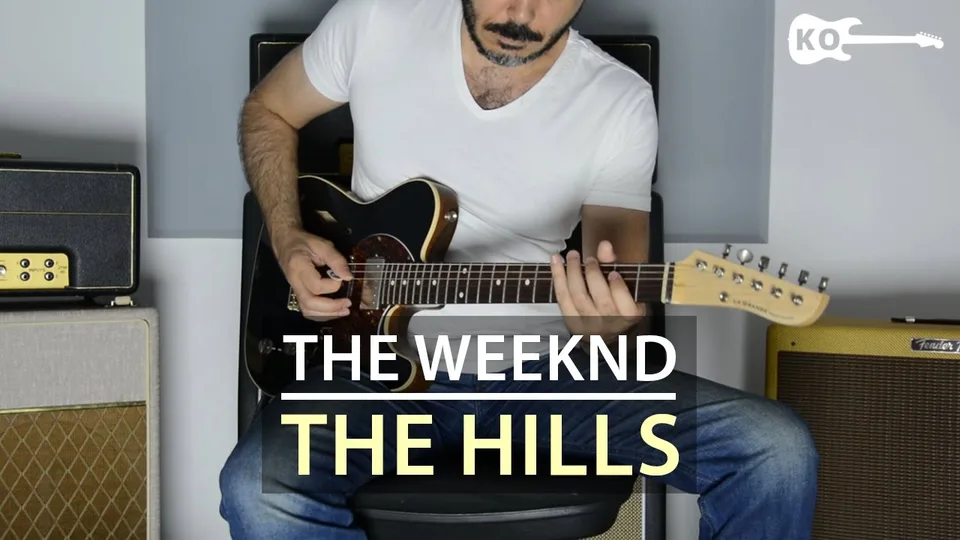 The Weeknd - The Hills guitar cover