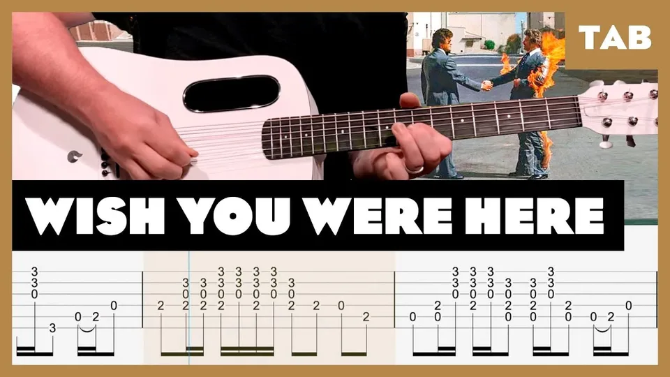 Pink Floyd - Wish You Were Here guitar tab