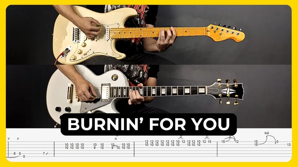 Blue Oyster Cult - Burnin' For You guitar tab