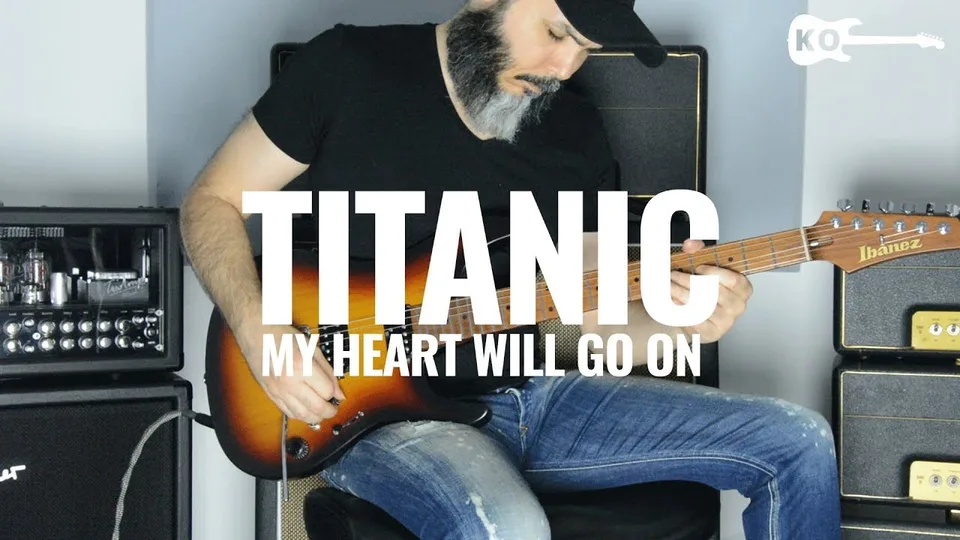 Celine Dion - My Heart Will Go On guitar cover