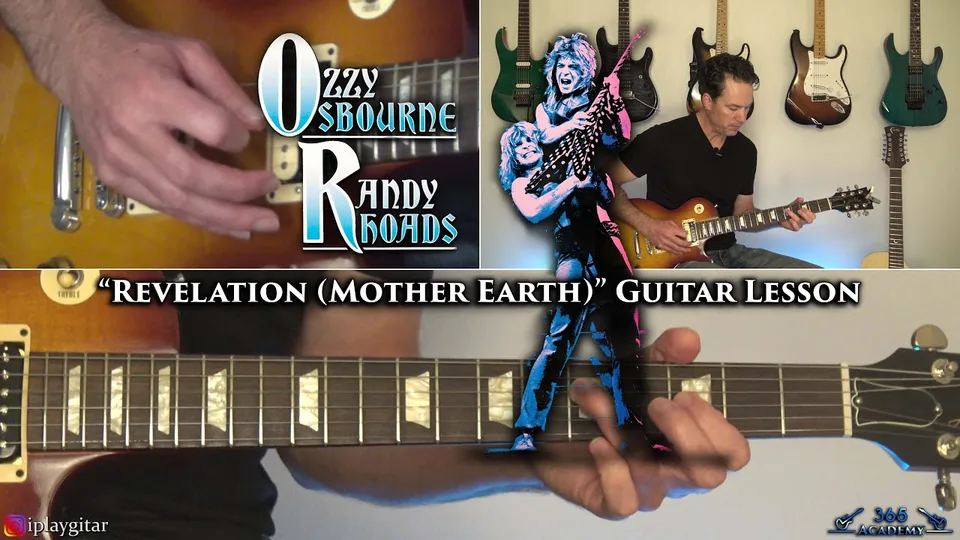 Ozzy Osbourne - Revelation guitar lesson