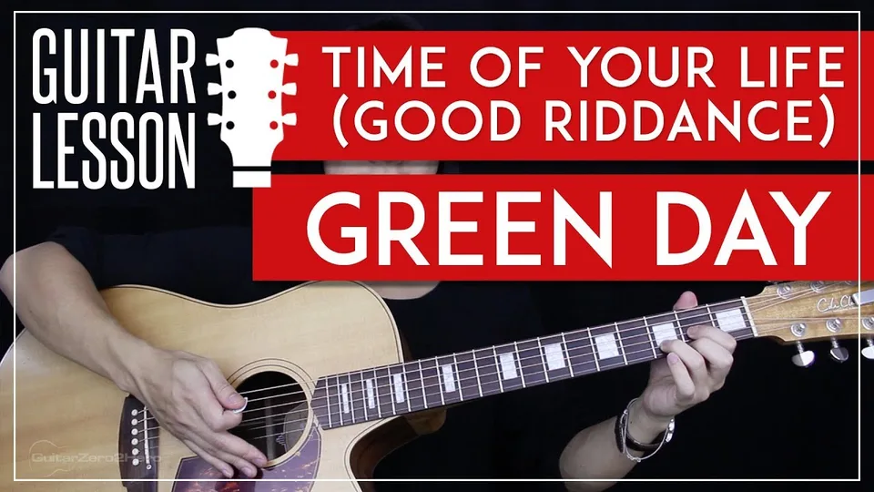 Green Day - Time Of Your Life guitar lesson