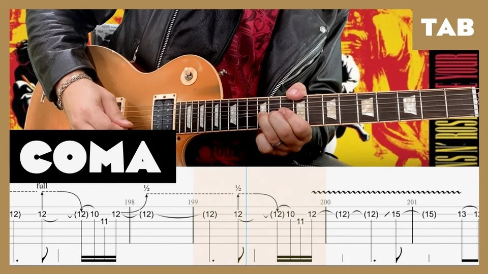 Guns N' Roses - Coma guitar tab