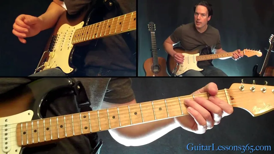 Jeff Beck - Cause We've Ended as Lovers guitar lesson
