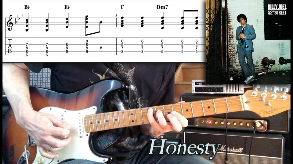 Billy Joel - Honesty guitar tab