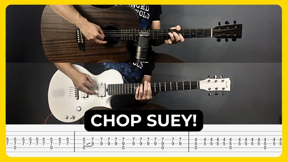 System Of A Down - Chop Suey! guitar tab