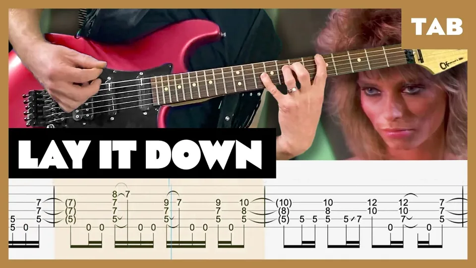 Ratt - Lay It Down guitar tab