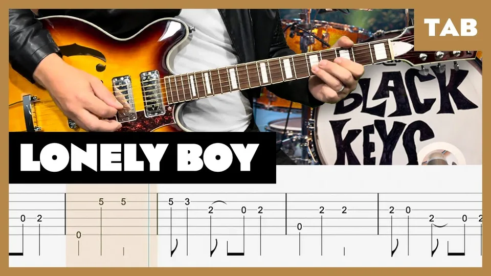The Black Keys - Lonely Boy guitar tab