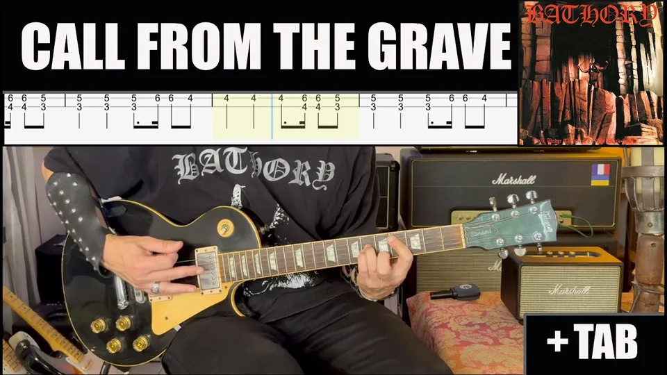 Bathory - Call from the Grave guitar tab