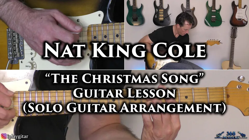 Nat King Cole - The Christmas Song guitar lesson