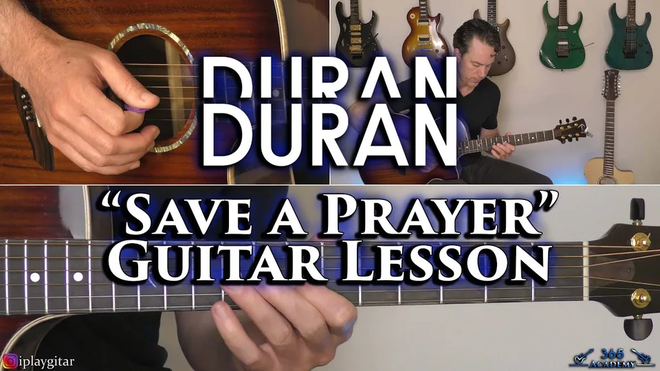 Duran Duran - Save a Prayer Guitar Chords Lesson guitar lesson