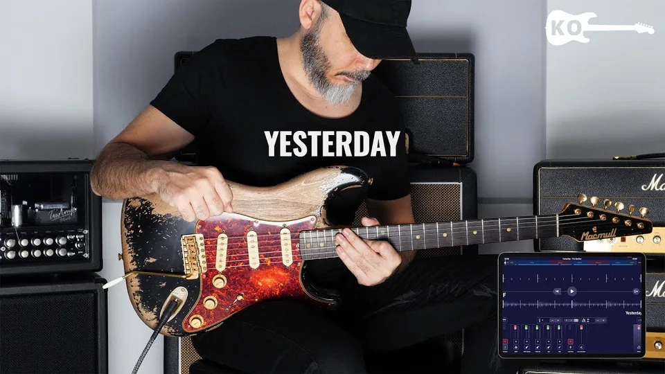 The Beatles - Yesterday guitar cover