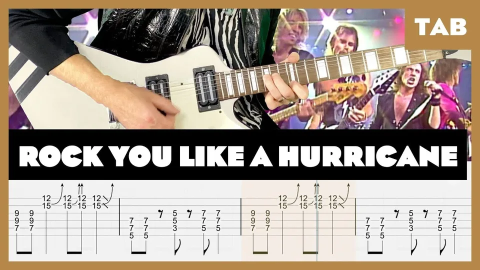 Scorpions - Rock You Like a Hurricane guitar tab
