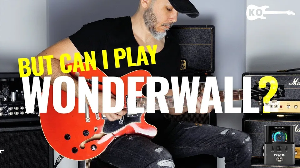 Oasis - Wonderwall guitar cover