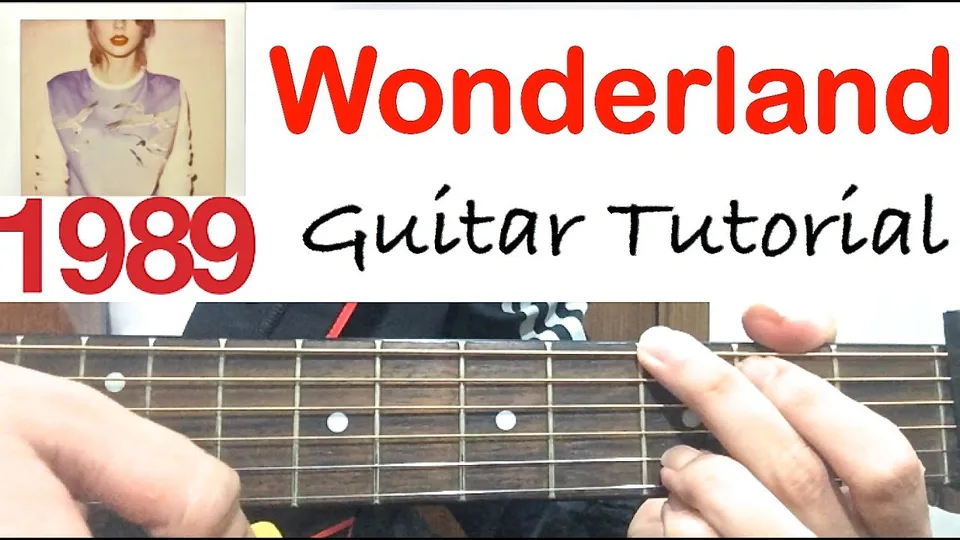 Taylor Swift - Wonderland guitar lesson