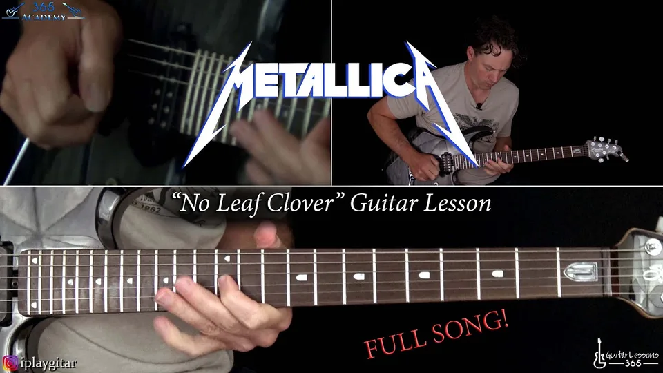 Metallica - No Leaf Clover guitar lesson