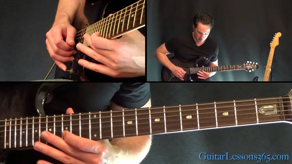 Metallica - Welcome Home (Second Solo) guitar lesson