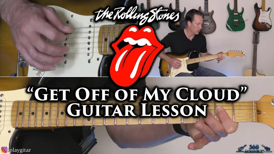 The Rolling Stones - Get Off of My Cloud guitar lesson