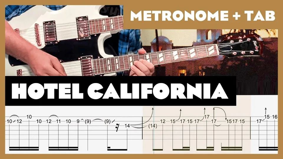 The Eagles - Hotel California guitar tab