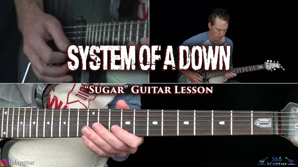 System Of A Down - Sugar guitar lesson
