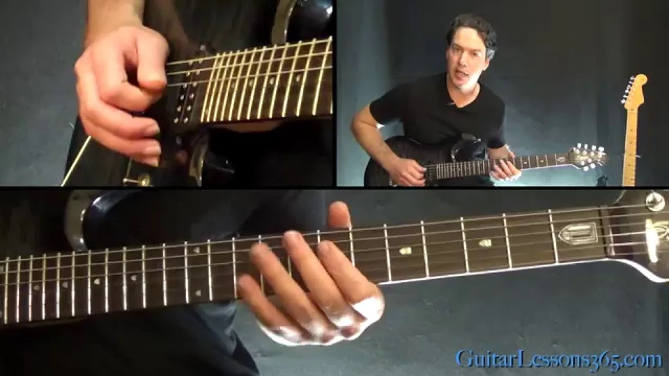 Guns N' Roses - Nightrain (Outro Solo) guitar lesson