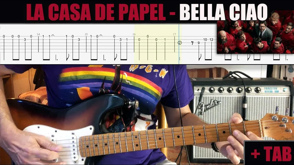 Traditional - Bella Ciao (La Casa de Papel) guitar tab