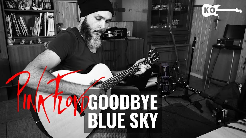 Pink Floyd - Goodbye Blue Sky guitar cover