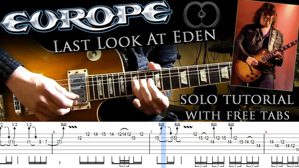 Europe - Look At Eden guitar tab