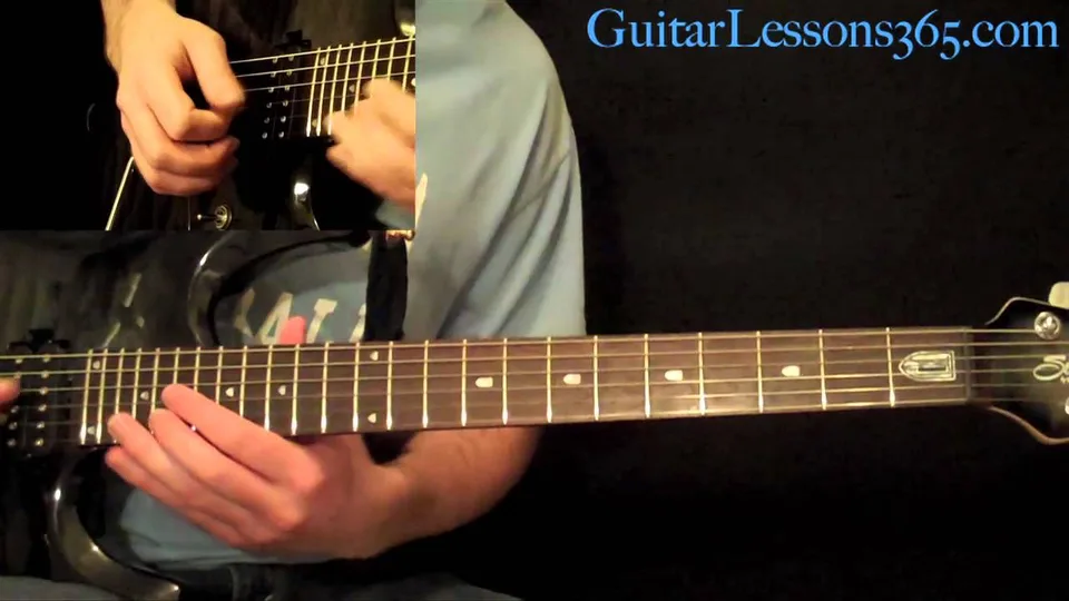 Steve Vai - Steve Vai - Bridge Solo guitar lesson