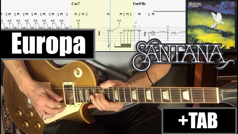 Santana - Europa guitar tab