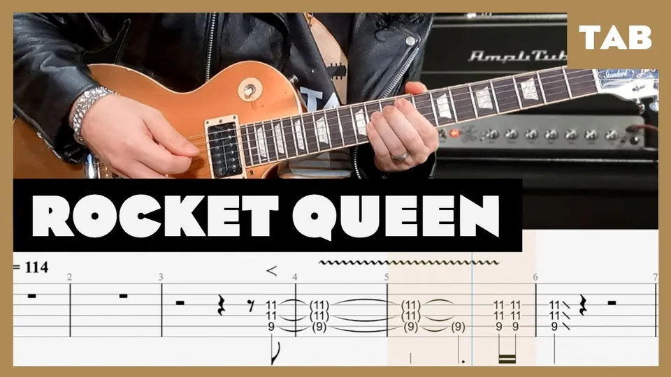 Guns N' Roses - Rocket Queen guitar tab