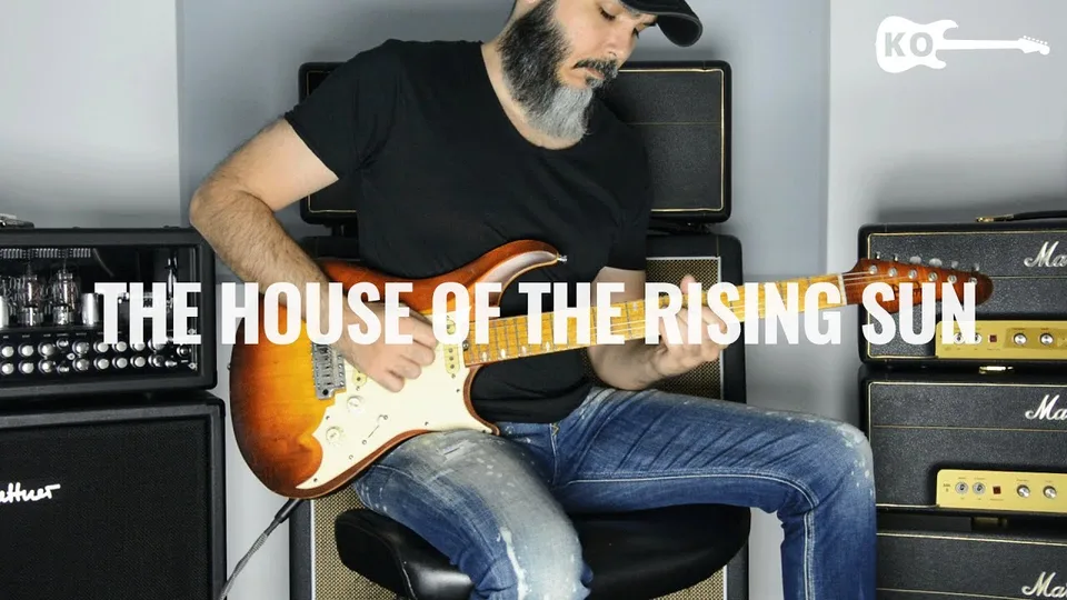 The Animals - The House of the Rising Sun guitar cover