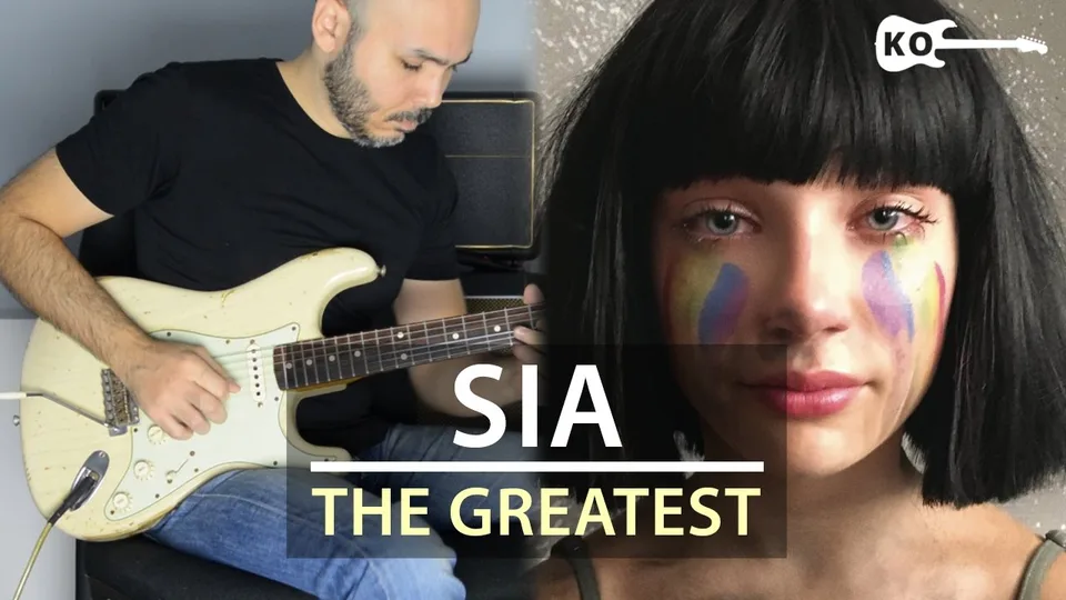 Sia - The Greatest guitar cover