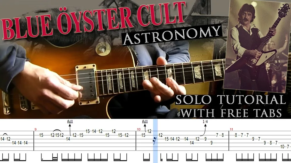 Blue Oyster Cult - Astronomy guitar tab