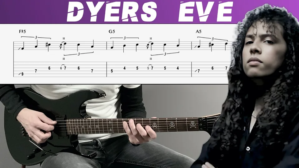 Metallica - Dyers Eve guitar tab