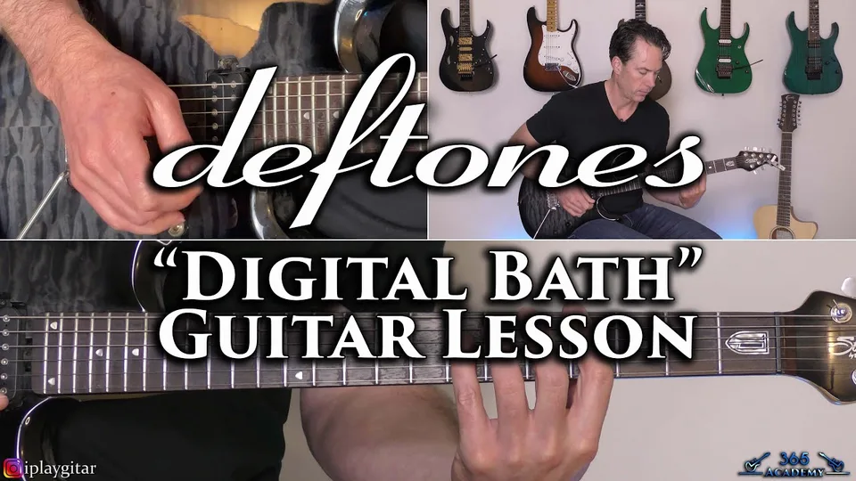 Deftones - Digital Bath guitar lesson