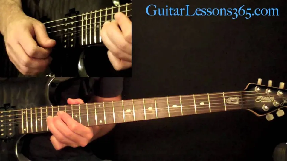 John Petrucci - Glasgow Kiss guitar lesson