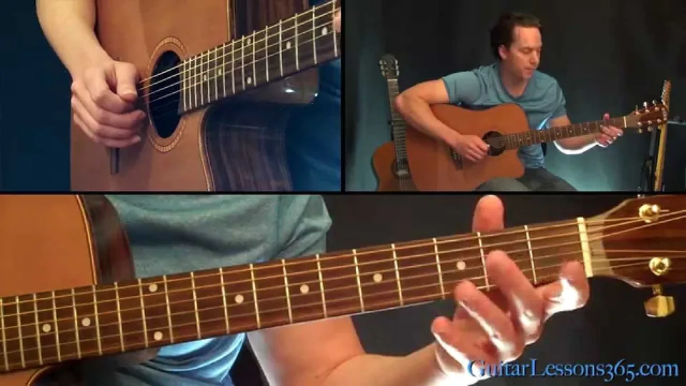 Led Zeppelin - Over The Hills And Far Away - Famous Riffs guitar lesson