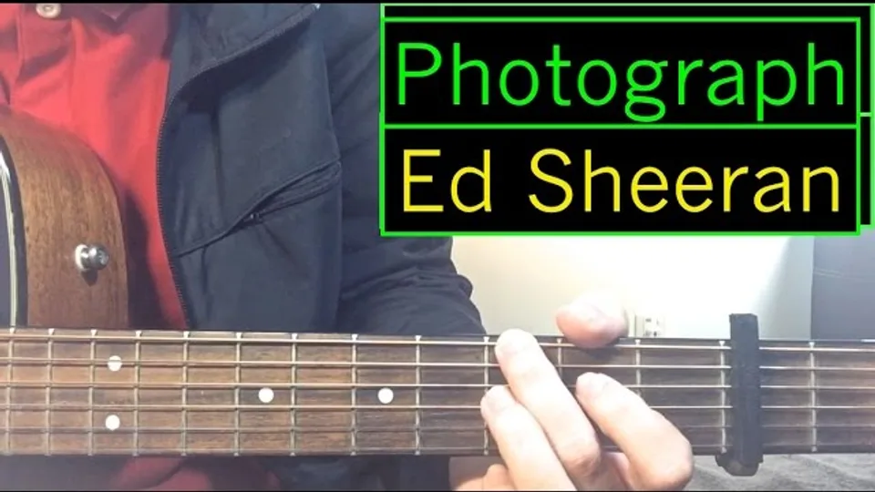 Ed Sheeran - Photograph guitar lesson