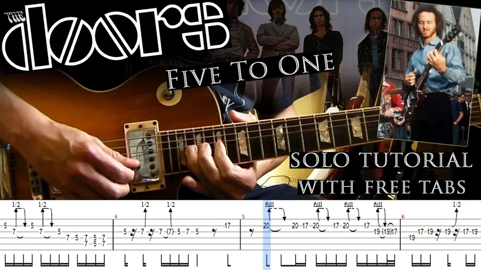 The Doors - Five To One guitar tab