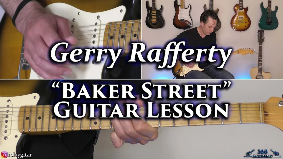 Gerry Rafferty - Baker Street guitar lesson
