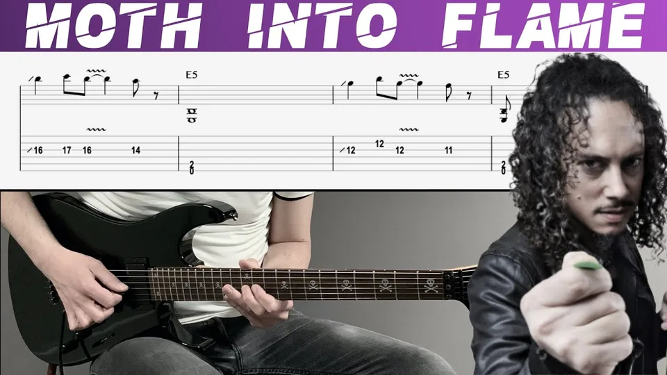 Metallica - MOTH INTO FLAME guitar tab