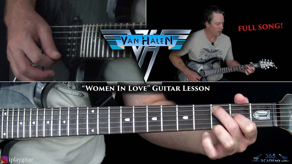 Van Halen - Women In Love guitar lesson