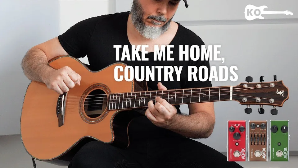 John Denver - Take Me Home, Country Roads guitar cover