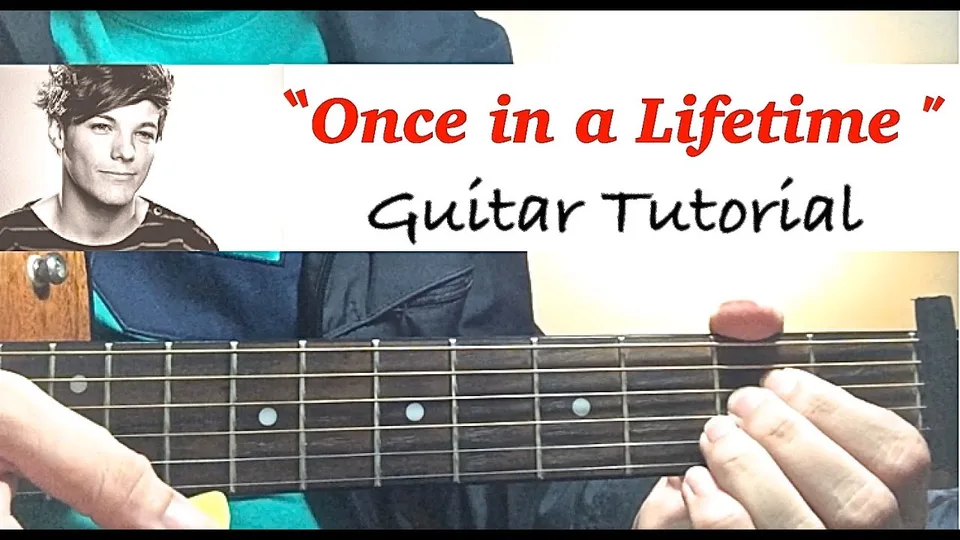 One Direction - Once In A Lifetime guitar lesson