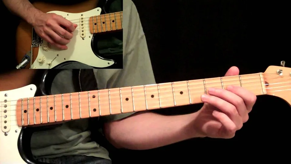 Kansas - Carry On Wayward Son - Outro Solos guitar lesson