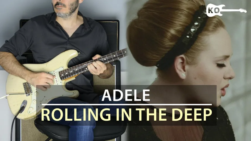 Adele - Rolling in the Deep guitar cover