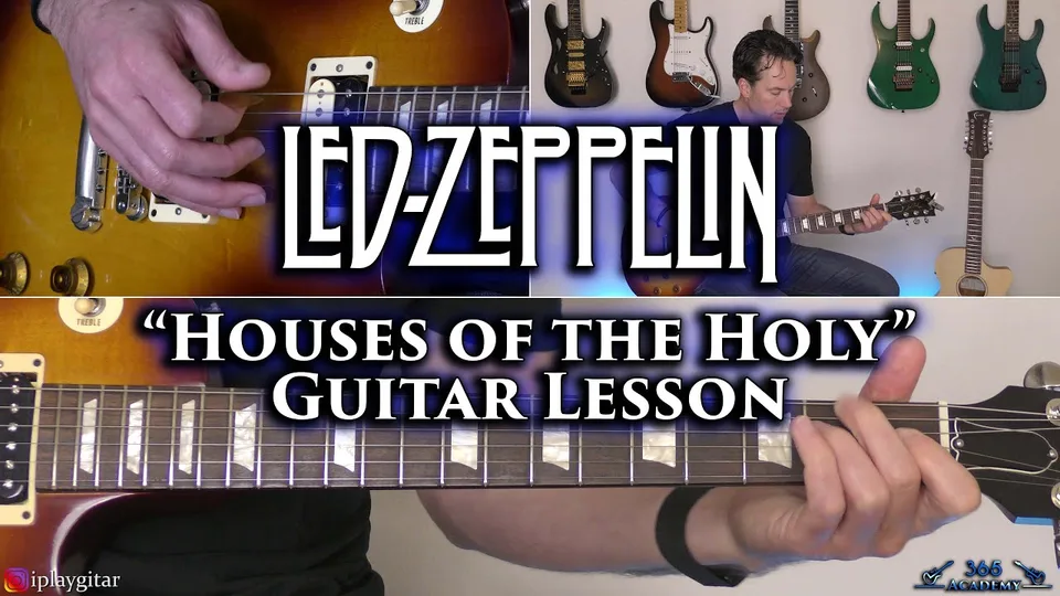 Led Zeppelin - Houses of the Holy guitar lesson