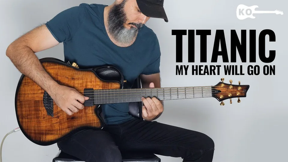 Celine Dion - My Heart Will Go On guitar cover